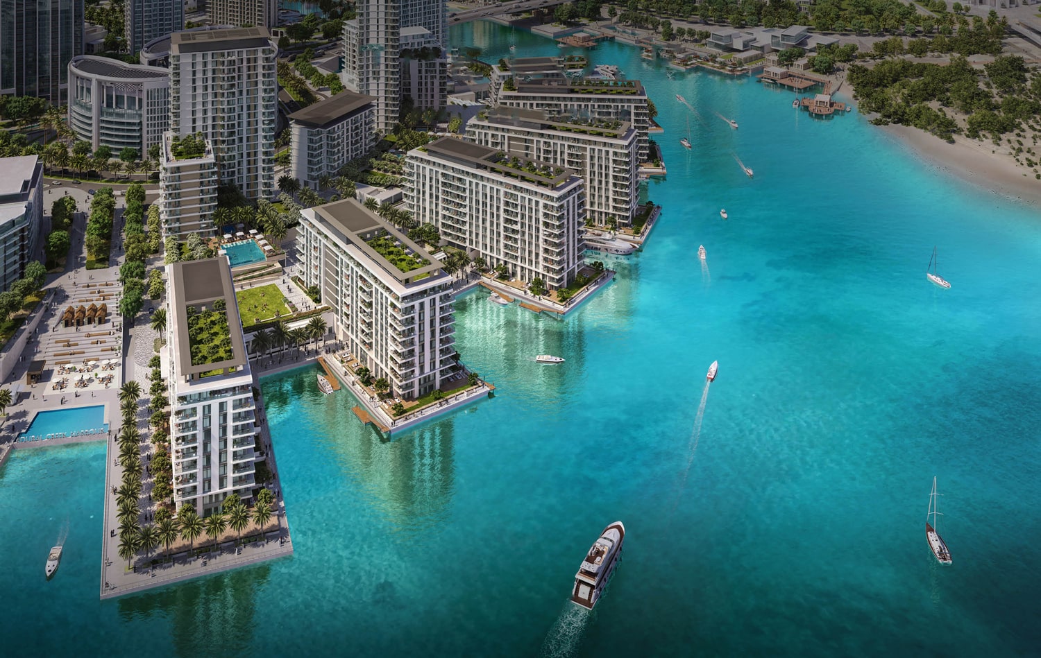 Apartamente premium cu 1, 2 si 3BR in THE Cove Dubai Creek Harbour by EMAAR
