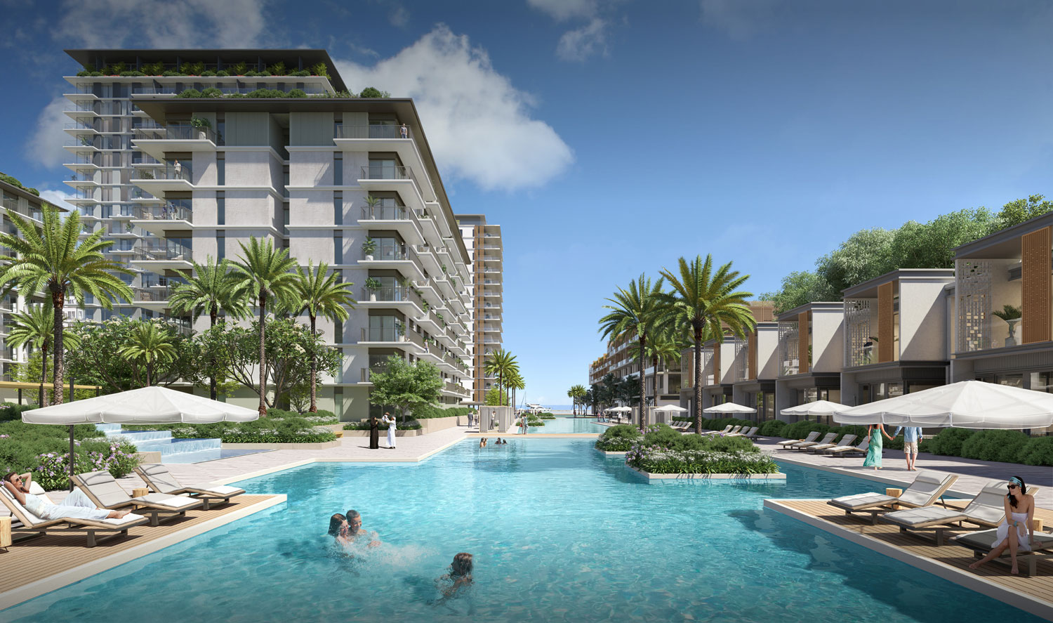 Apartamente waterfront de lux cu 1-3 Br in EMAAR Seascape din Rashid Yachts & Marina