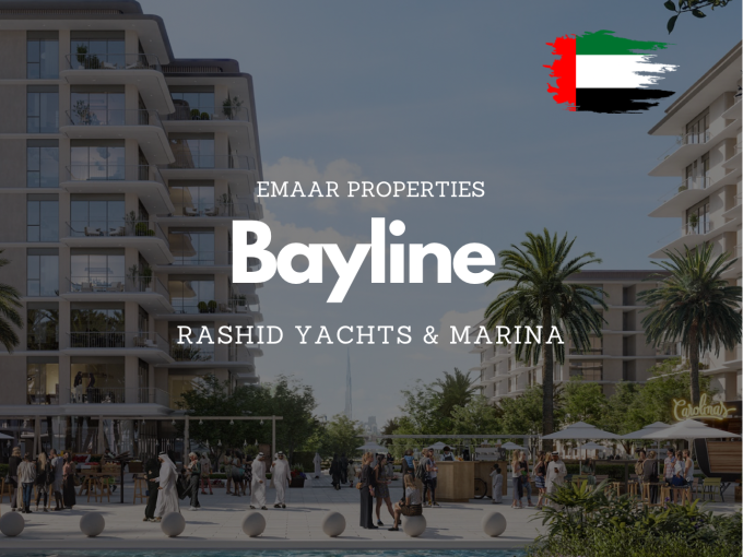Apartamente de lux in EMAAR Bayline din Rashid Yachts & Marina