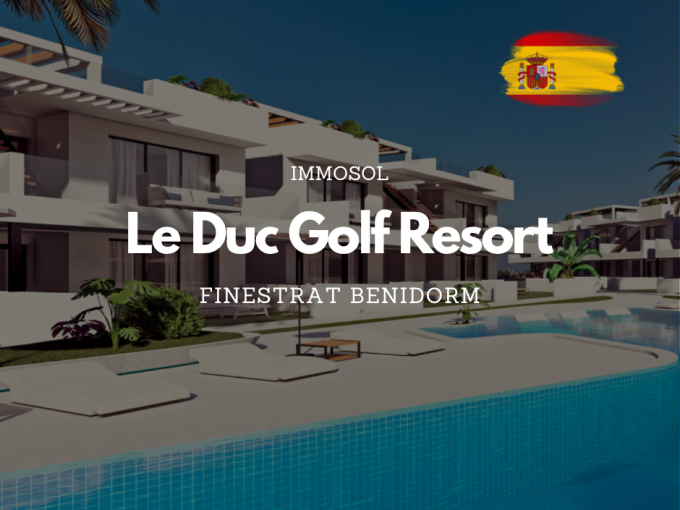 Apartamente de lux in Le Duc Golf Resort din Finestrat – Benidorm