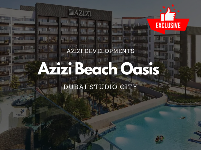 Studio de lux in Azizi Beach Oasis