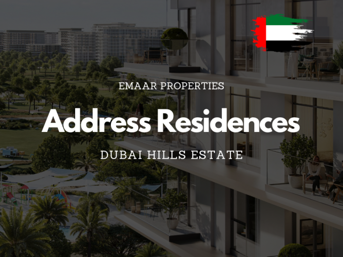 Apartamente de lux in Address Residences Dubai Hills Estate